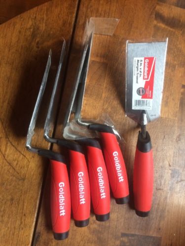 5 Goldblatt Professional Margin mortar brick Trowel Concrete Soft Handle 5