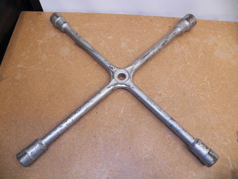Ken Tool T95 Heavy Duty 4 Way Truck Tire Iron Lug Wrench Akron OH Forged Chrome