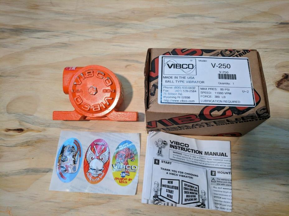 VIBCO V-250 Pneumatic Ball Vibrator USED