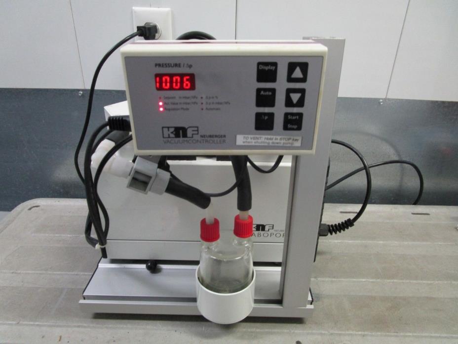 KNF Neuberger Laboport Vacuum Pump & Vacuum Controller Model NC800 A