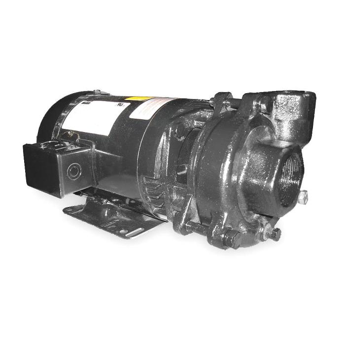 DAYTON 208 to 240/480VAC Totally Enclosed Fan-Cooled Centrifugal Pump - 2ZWR3