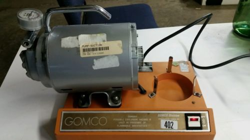 ALLIED HEALTHCARE PRODUCTS GOMCO 402 PORTABLE ASPIRATIONS SUCTION PUMP *WORKS!*