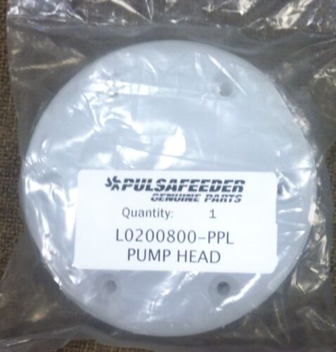 PULSAtron Pump Head L0200800-PPL for Models H8,  Material: GFPPL (Polypropylene)