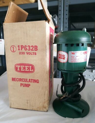 1P632B Teel 1/70HP 230V Coolant and Recirculating Pump - 2 Available NEW!