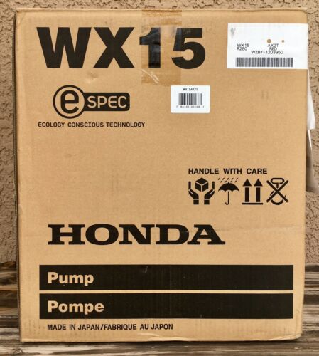 Honda WX15 Water Pump *72 GPM Capacity *Brand New In Box