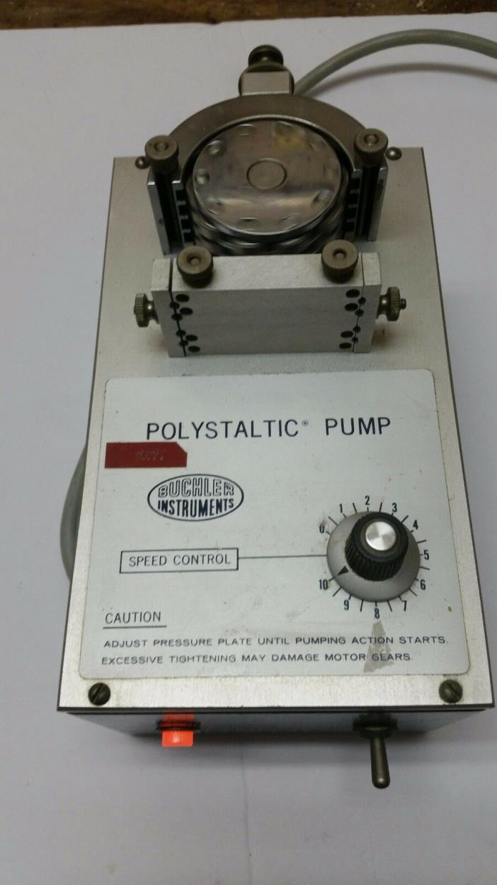Buchler Instruments Polystaltic Pump with Forward / Reverse
