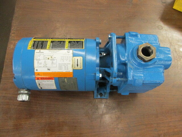 Emerson Pump motor BJ17A 3/4 HP With Teel pump 1P952