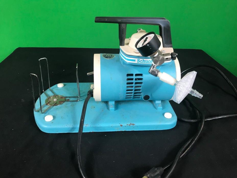 Schuco Vac S130 Vacuum Aspirator Suction Oil-Less Pump 60Hz Cycle 115V 2.9A used