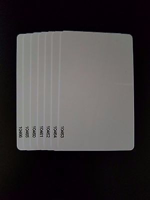 100 Keycards Proximity Prox Card- Works with HID 1326 1386 26-Bit H10301