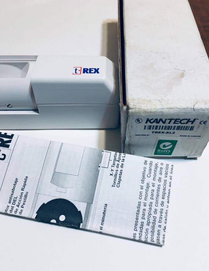 Kantech TREX-XL2 Request To Exit Motion Detector T.REX, Infrared detection - NEW