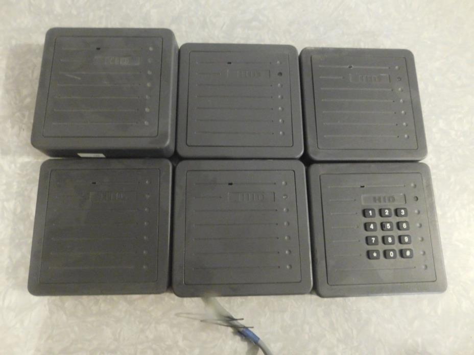 Lot of 6  HID ProxPro  5355AGK00/5355AGN00