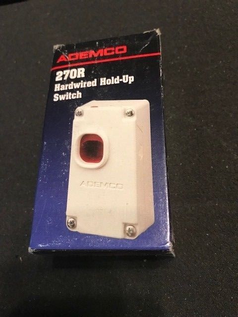 New Ademco 270R Hold Up Switch (Quantity of 4)