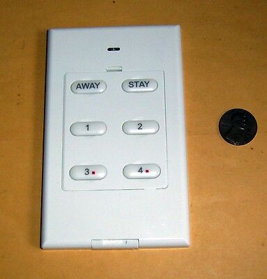 Honeywell 5878 Wireless Wall 6-Button Wall Mounted Transmitter For Alarm Systems