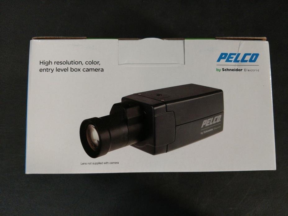 Pelco C20-CH-6 1/3-Inch CCD High Resolution Color Box Camera, NTSC (NO LENS)