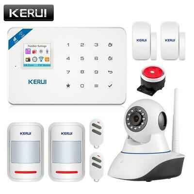 KERUI W18 Wireless WiFi GSM Alarm System Android ios APP Control  home Security