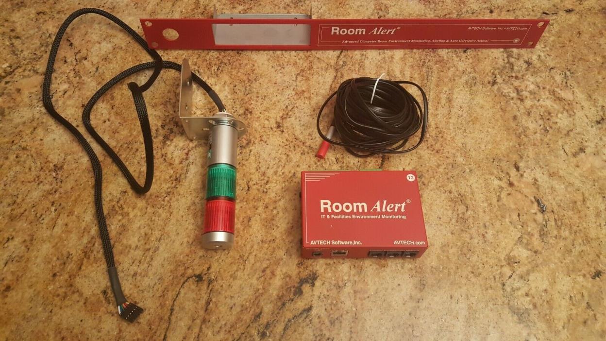 AVTECH Room Alert 12ER Environment monitor RA12-186503