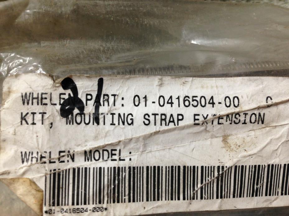 whelen mounting strap extension