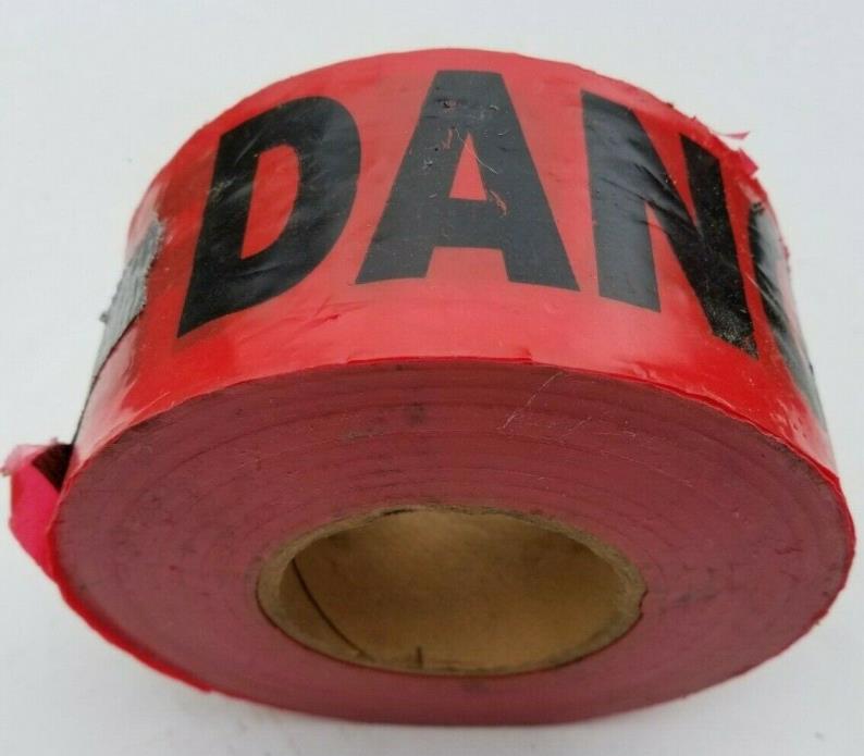 Safety Red Danger Tape