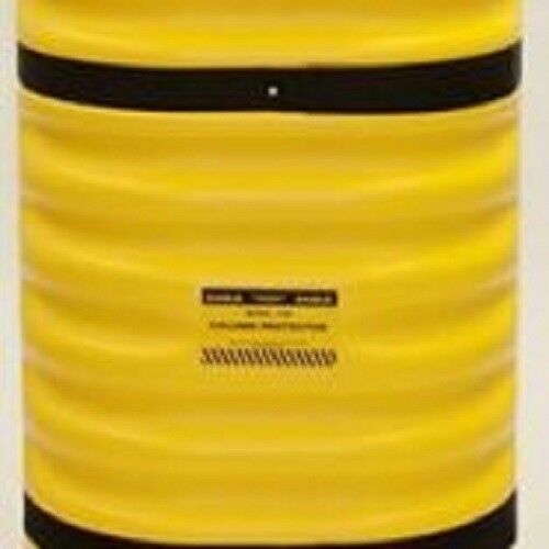 Eagle 1712 12 in. Column Protector, 42 in. Yellow with Black Straps