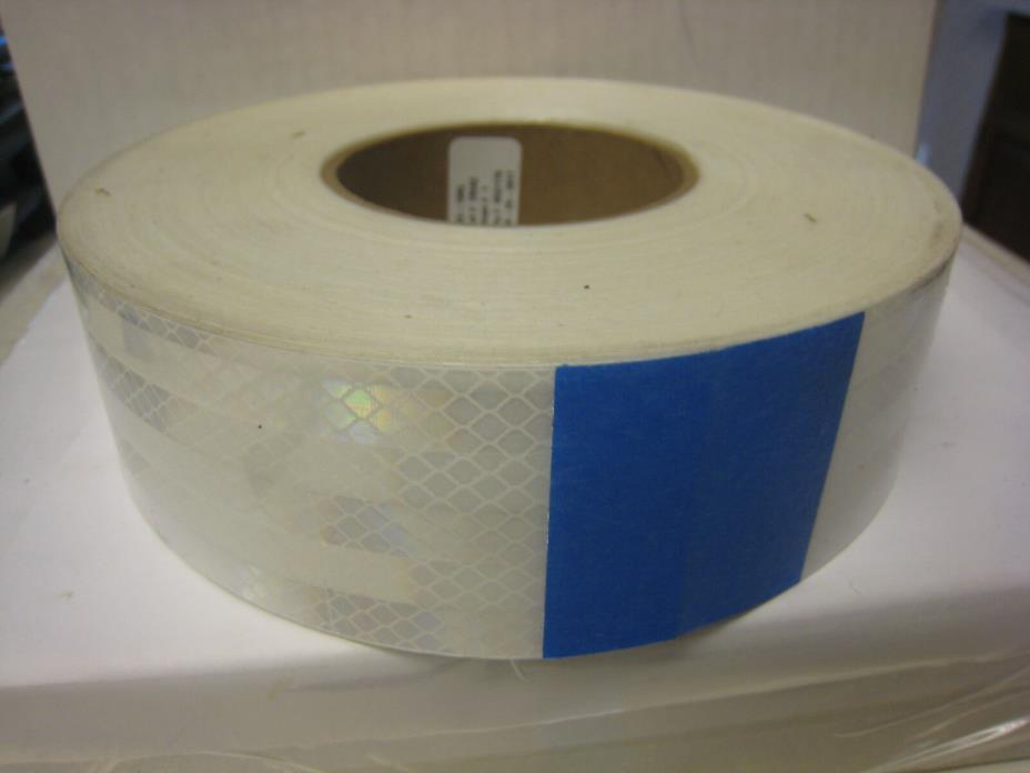 3M 983-10NL 2 in x 150 ft Reflective Tape 2 Inch W  White / Price is for 1 Roll