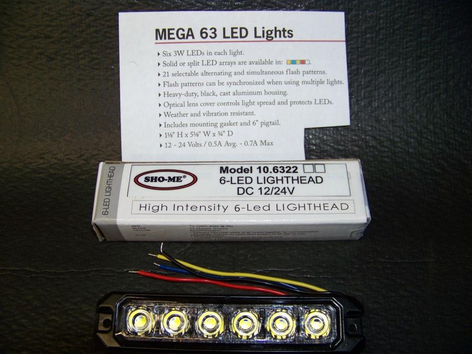 Sho-Me Mega 6310.6322RW LED surface mount light head