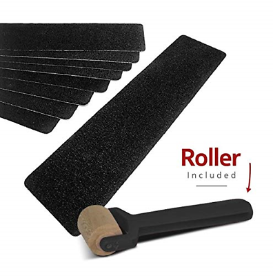 Non Slip Treads Stair Tape Safety Floor Silicone Carbide 6 X 24 Inch Pack Of 10