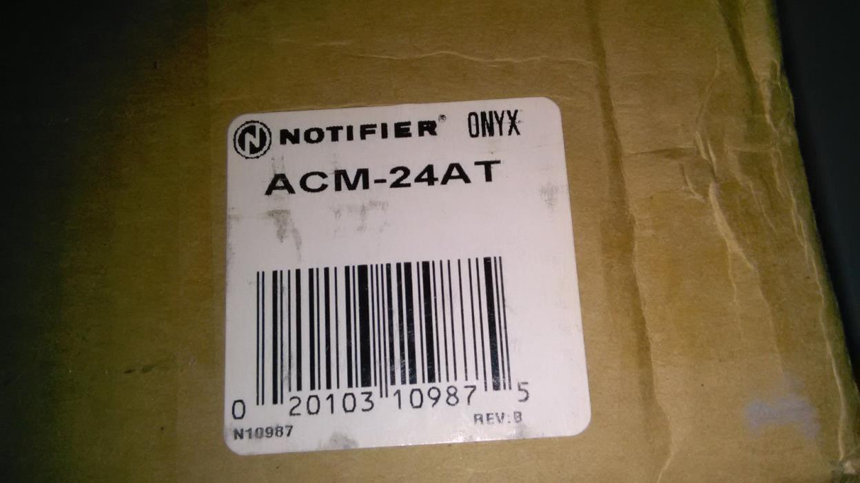 NEW Notifier ACM-24AT Annuciator Control Module Static Sealed Orig Box