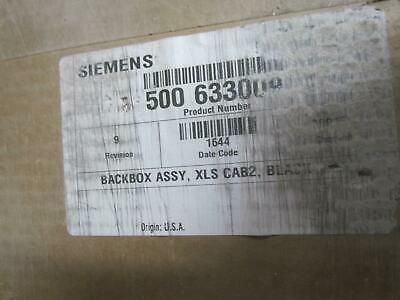 Siemens 500-633009 MEDIUM SIZE (2 ROW) ENCLOSURE BACKBOX - BLACK FIELD MOUNTED^