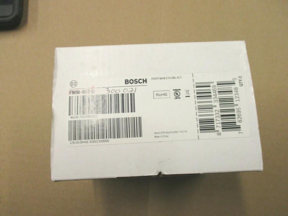 DOUBLE ACTION MANUAL PULL STATION BOSCH FMM-462-D