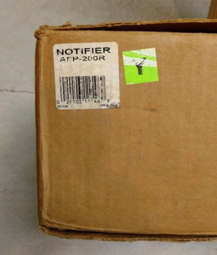 NEW NOTIFIER AFP-200 FIRE ALARM CONTROL PANEL