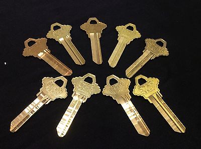 Schlage by Star SC4 & SC20 Key Blanks, Set of 9- Locksmith