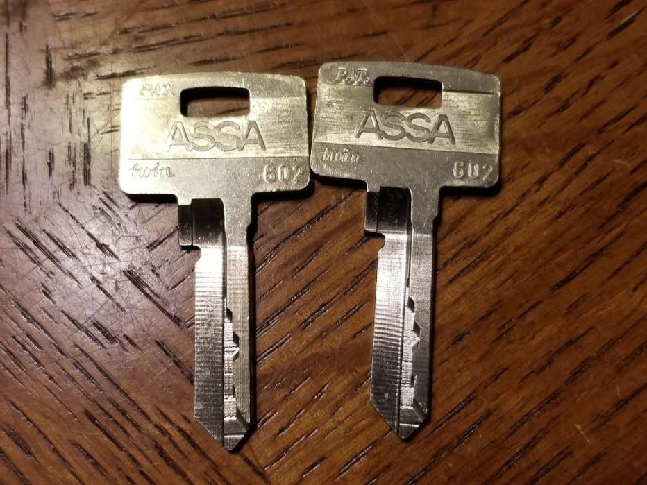 ASSA Twin 6000 KEY BLANKS Lockpicking Locksport
