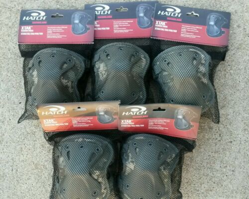 Lot of 5 pair Hatch Xtak 350 elbow pad ACU camo safety tactical paintball Army