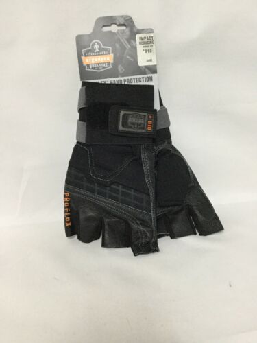 Ergodyne ProFlex 910 Pigskin Leather Spandex Impact Gloves With Wrist Support