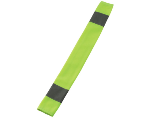 High Visibility Reflective Seat Belt Cover, Lime