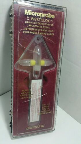 Radiation Detector Microprobe by Westclox Radiation Detector for Microwave Ovens