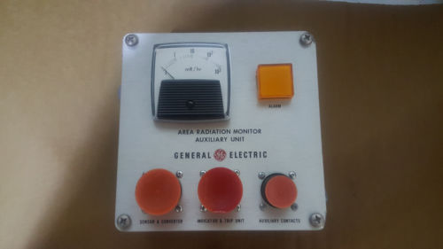 General Electric Area Radiation Monitor Auxiliary Unit