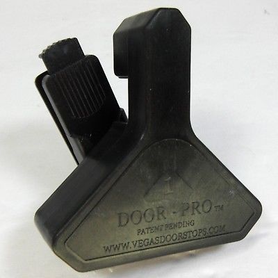 over-the-hinge-pin DOORSTOP & belt clip-on Vegas DOOR-PRO FREE Ship DoorPro