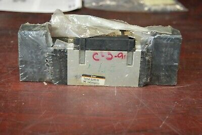 SMC NVFS-3500-3F2, Air Valve,  Double Acting, 120V Coils  , New no box