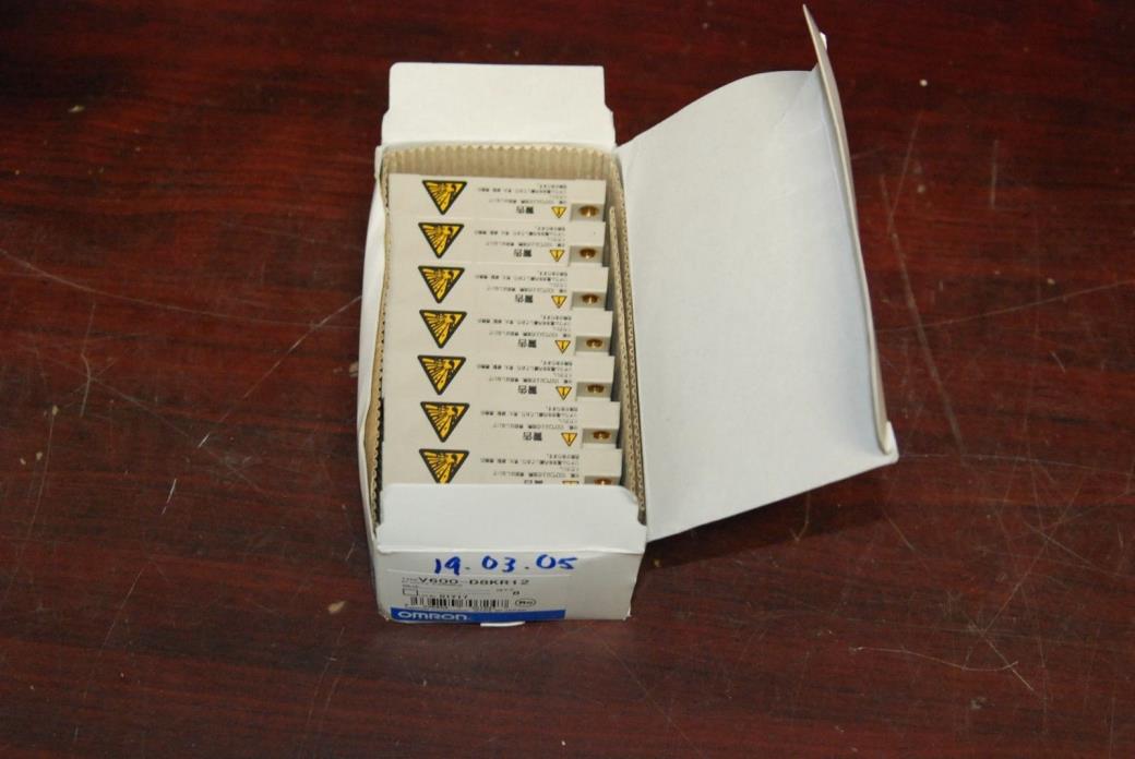 Omron V600-D8KR12,R/W RFID, Box Of 8, New