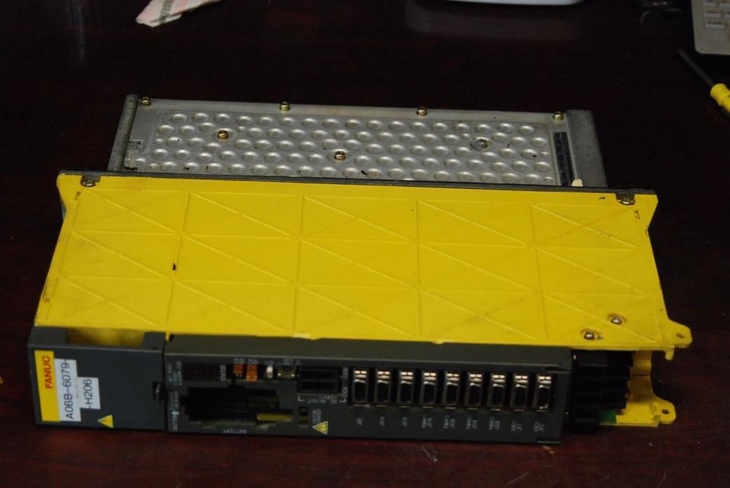 FANUC  A06B-6079-H206, Servo Drive, Removed from working machine