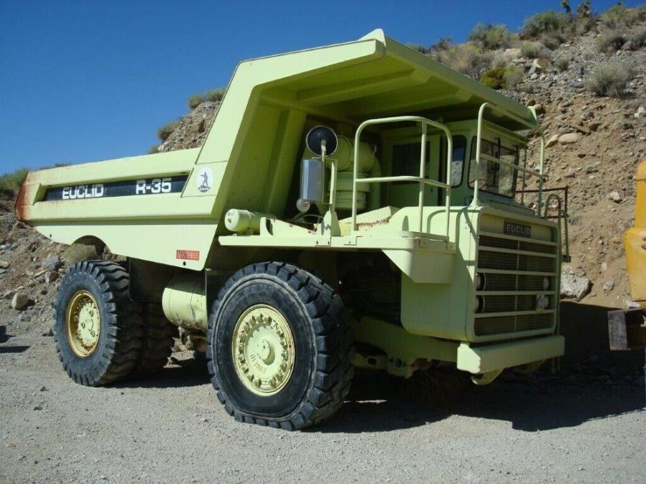 1990 Euclid R35 35 ton rigid frame Rock Truck