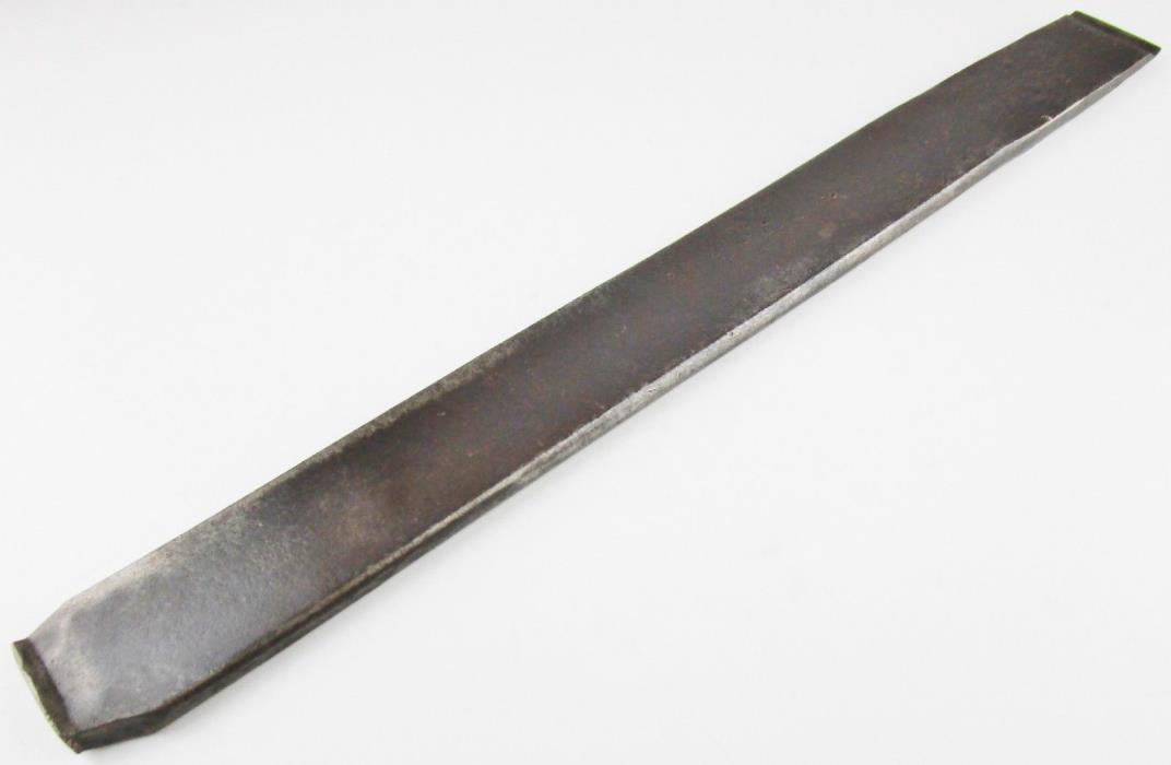 Vintage Flat Slim Steel Metal Bar Tool 14 1/4'' x 1 1/2'' Machine Shop Mechanic
