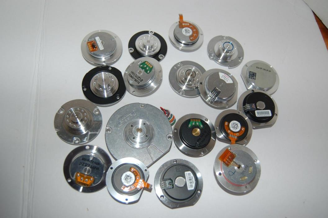 LOT OF 18 COMPUTER HARD DRIVE MOTORS   crafts art