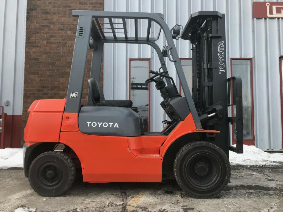 5000LB TOYOTA DIESEL POWERED FORKLIFT LIFTTRUCK HiLo