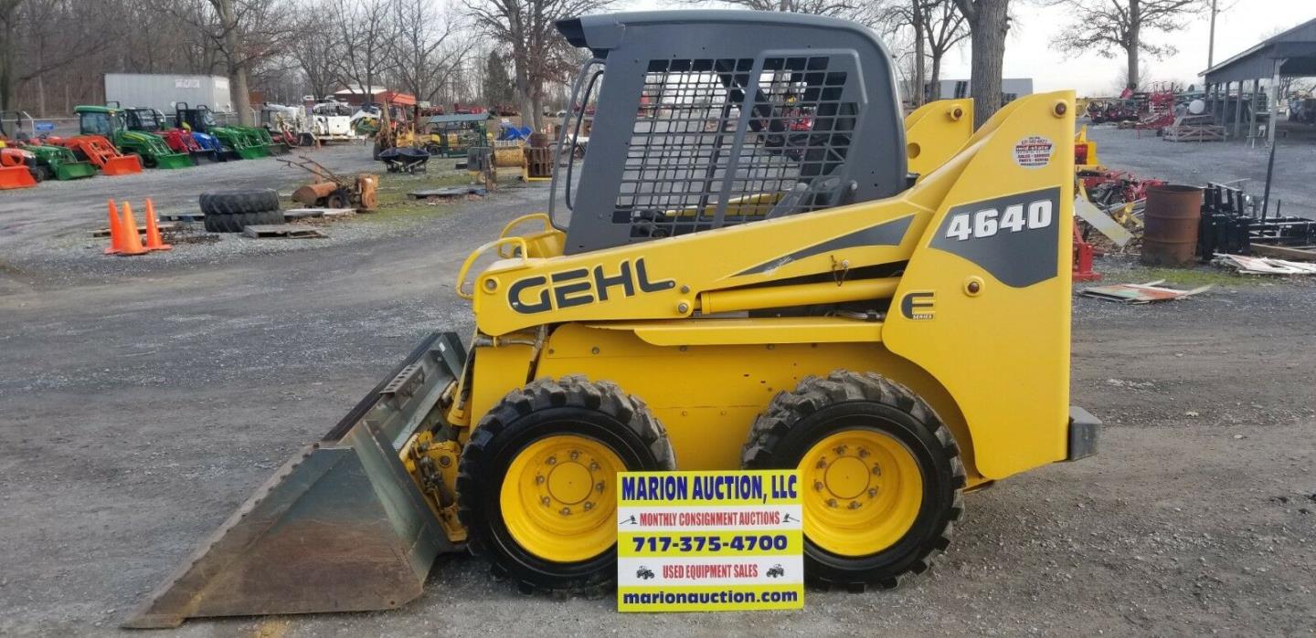 2006 Gehl 4640E Skidloader  770 hrs!!! Super clean!!! Gehl controls!!!