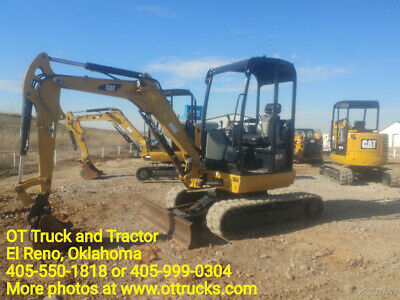 2015 Caterpillar 302.7D Excavator MIni Ex Trackhoe 953Hrs 24Hp 5890Weight Used