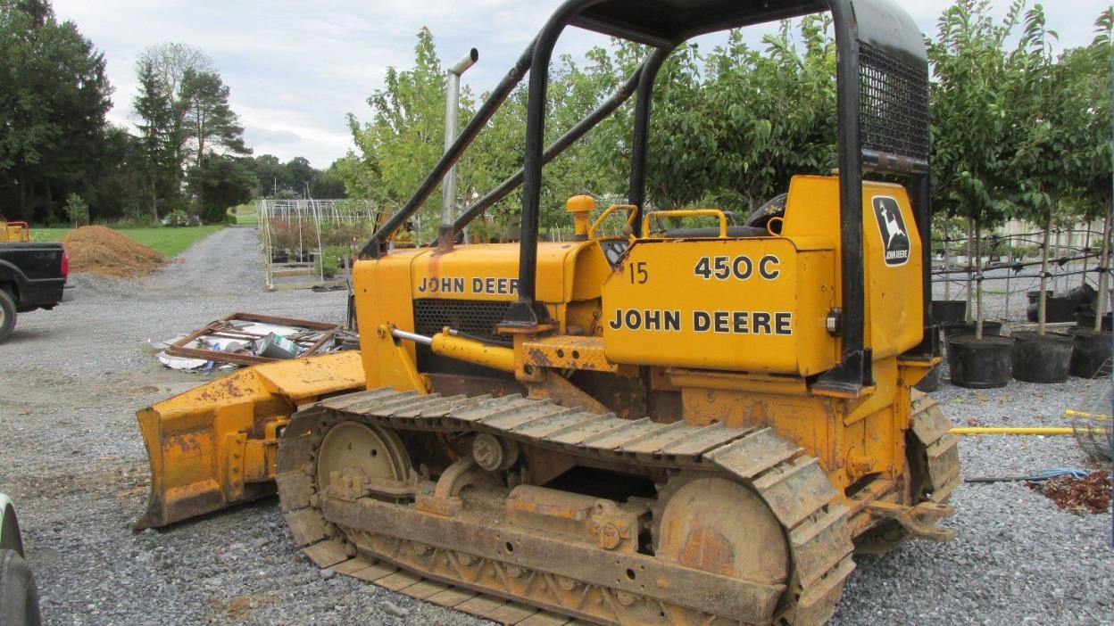 John Deere 450C Dozer