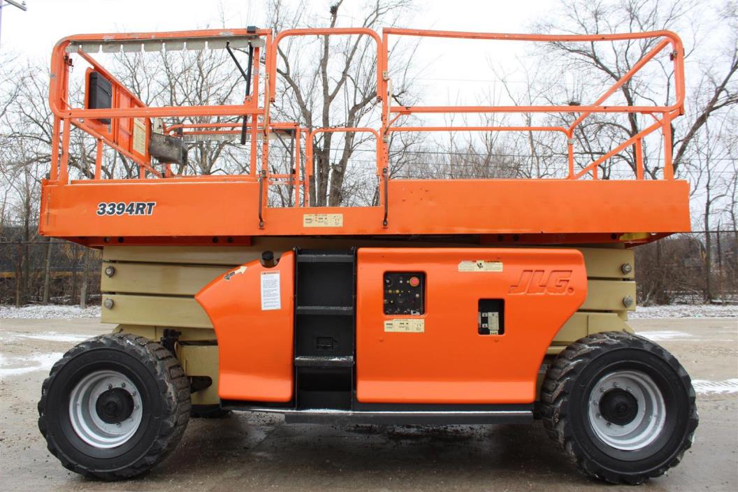2008 3394RT ALL TERRAIN 4WD SCISSOR LIFT PLATFORM AERIAL LIFT ALL TERRAIN JLG