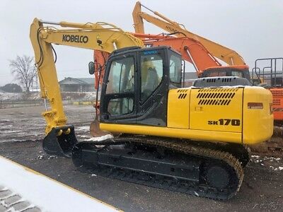 2013 Kobelco SK170 LC-9 ACERA Crawler Excavator Diesel Cab AC Track 170